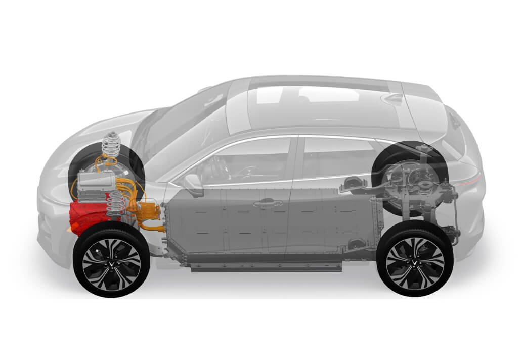 xe vinfast vf6 trong suốt